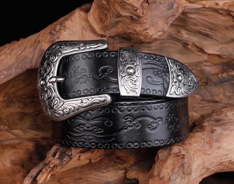 Ceinture Western à Boucle en Acier 8