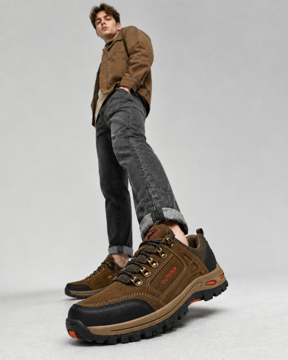 Chaussures d'extérieur pour hommes, résistantes et confortables