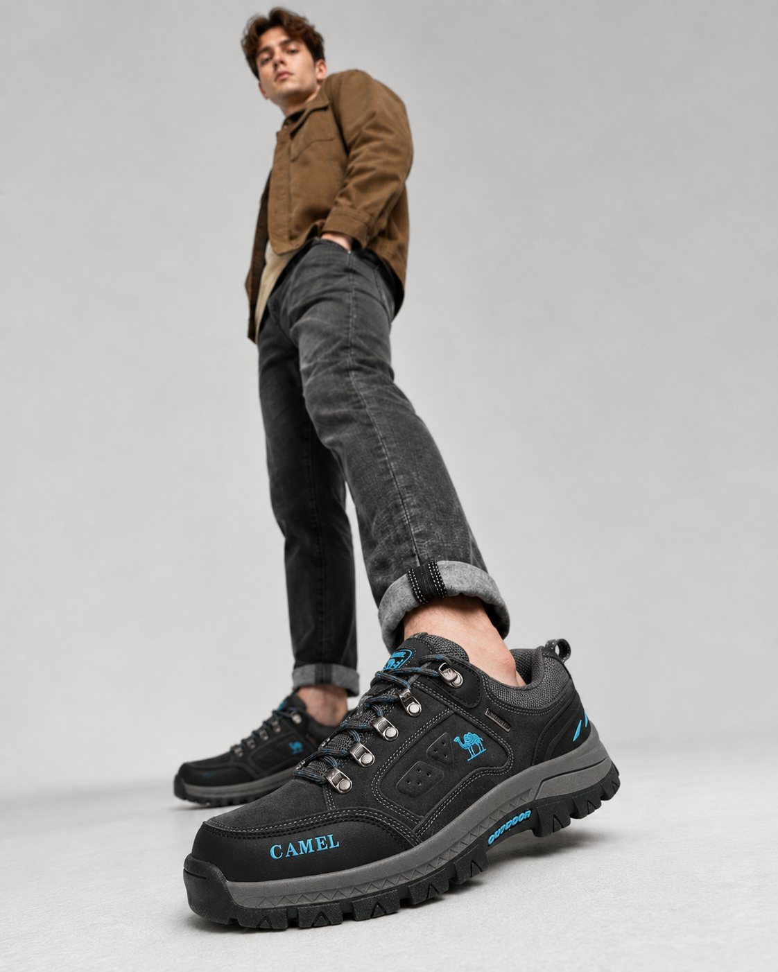 Chaussures d'extérieur pour hommes, résistantes et confortables