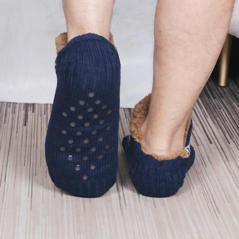 Chaussettes d'intérieur chaudes et antidérapantes pour l'hiver 6