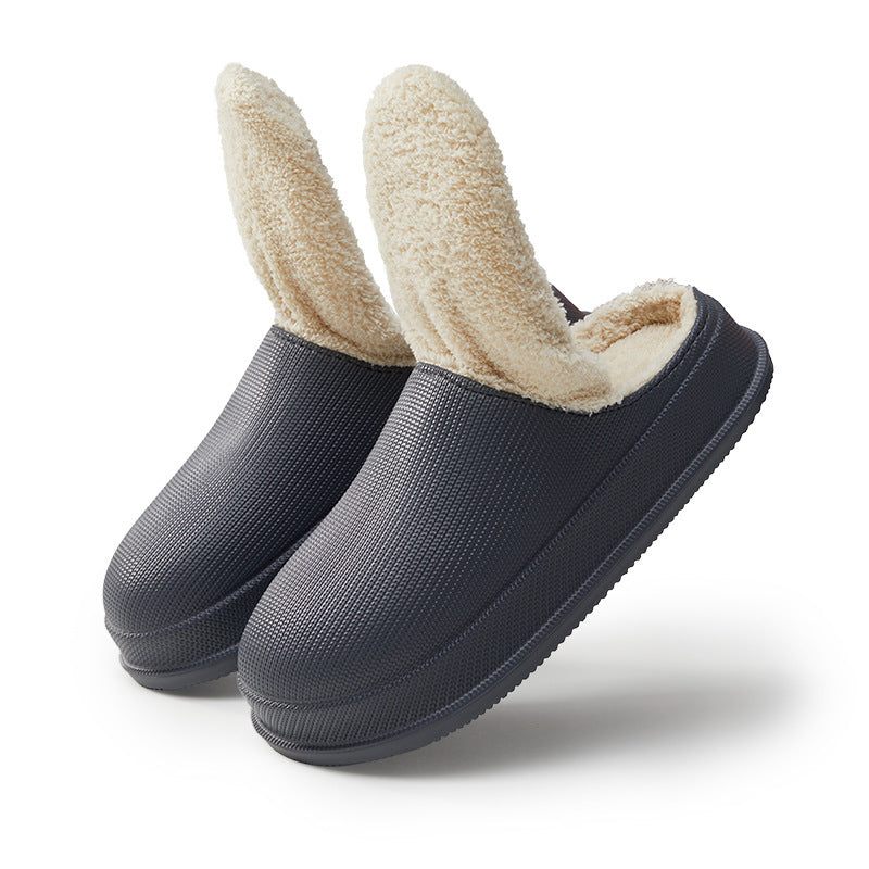 Chaussons Douillets avec Semelle Épaisse 4