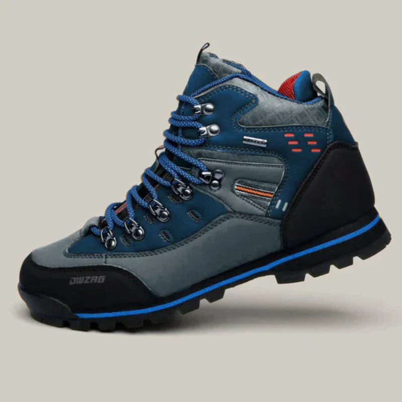 Chaussure Randonnée Homme Imperméable Cuir PU Semelle Caoutchouc 7