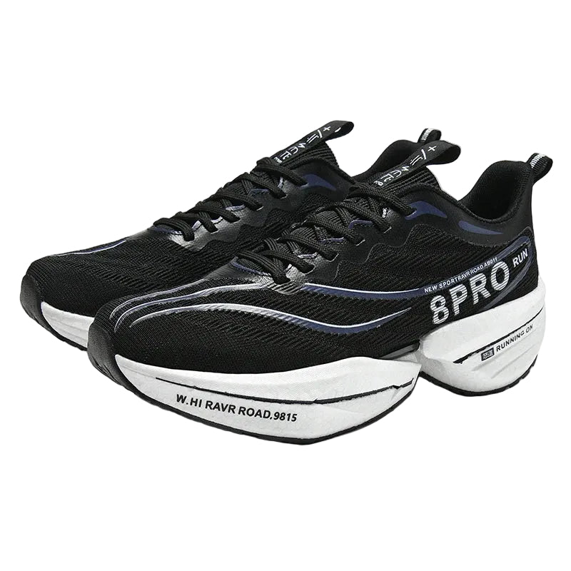 Chaussure Running Homme Mesh Aéré avec Plaque en Carbone pour Marathon 0
