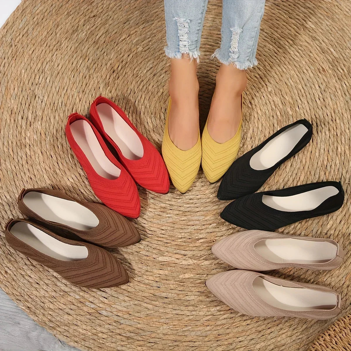 Chaussures Ballerines Femme Décontractées 1