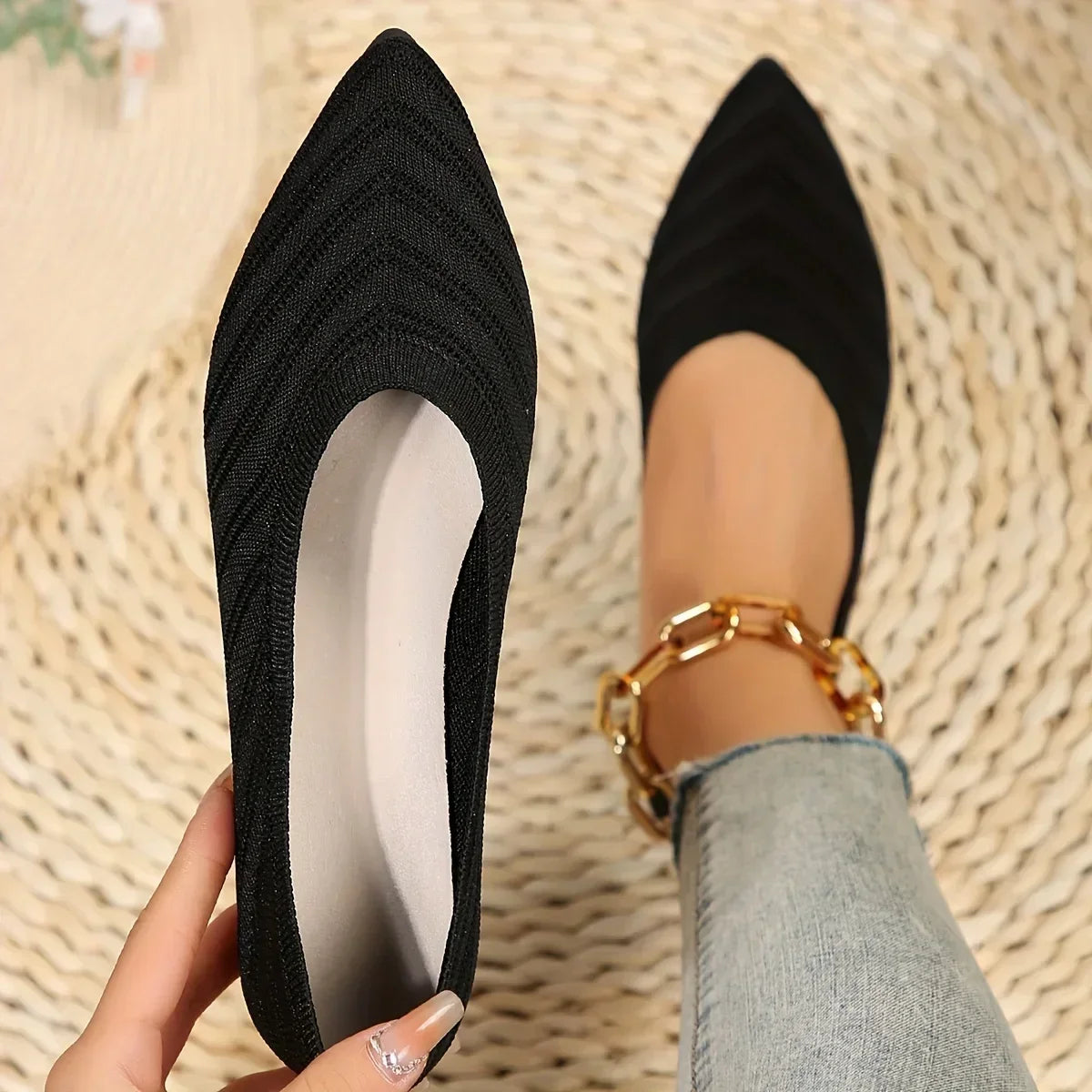 Chaussures Ballerines Femme Décontractées 3