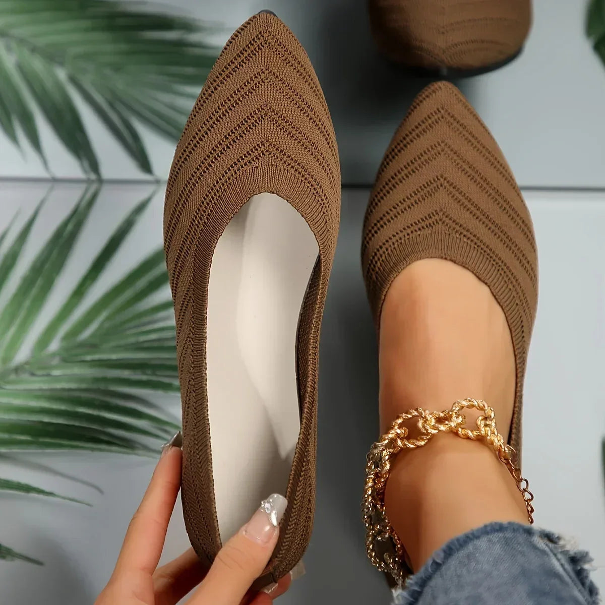 Chaussures Ballerines Femme Décontractées 7