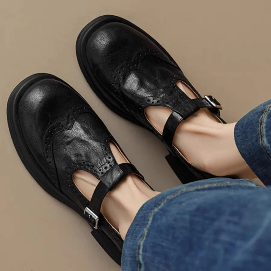 Chaussures Classiques à Bride en T pour Femmes 0