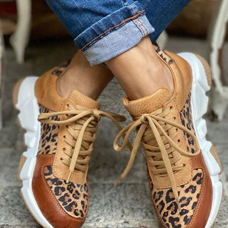Chaussures Femme Décontractées Imprimé Léopard 2