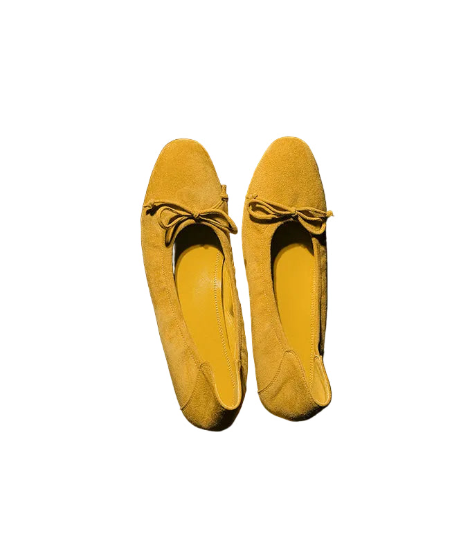 Chaussures Femme Plates Avec Nœud Décontracté 2