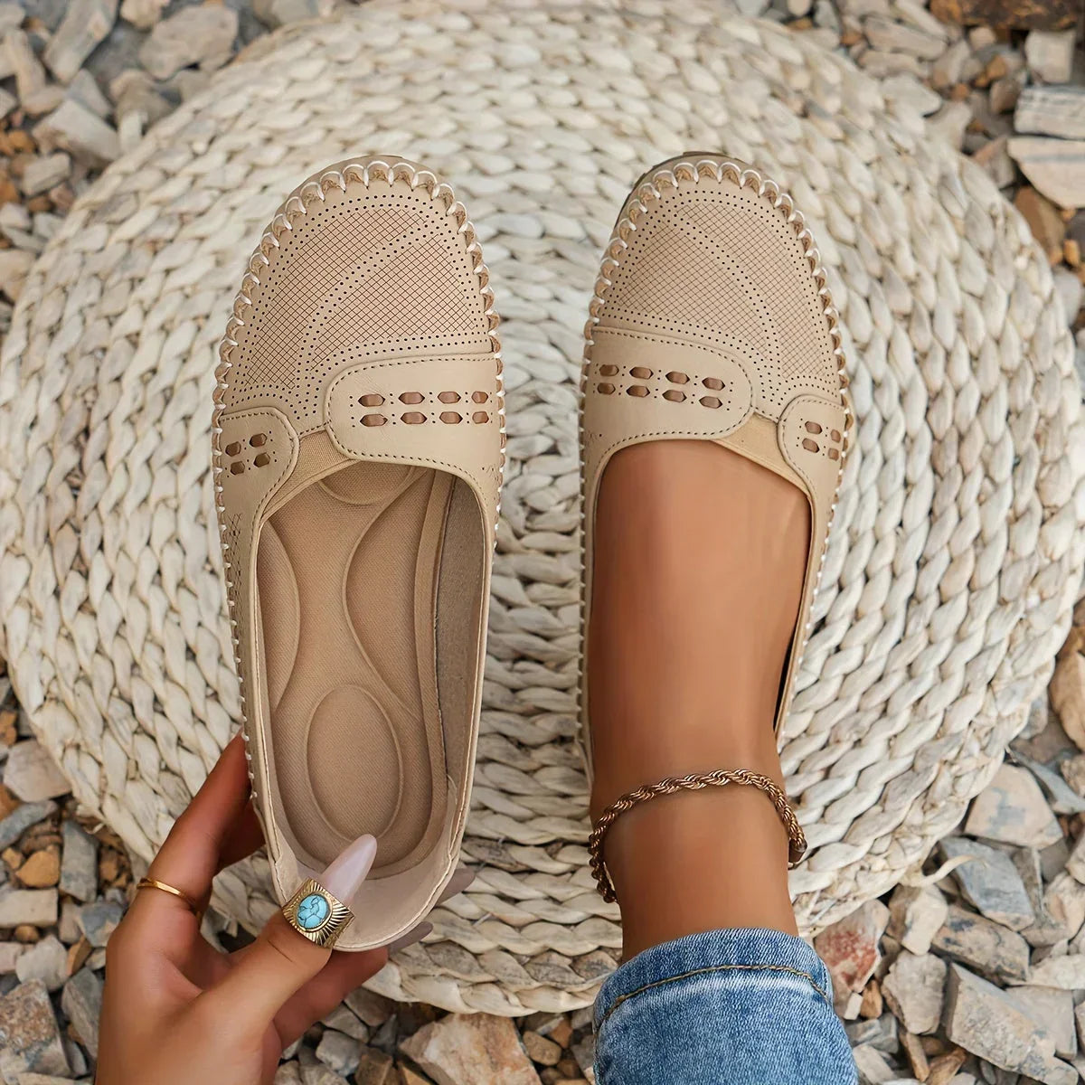 Chaussures Femmes Plates Modernes et Confortables 0