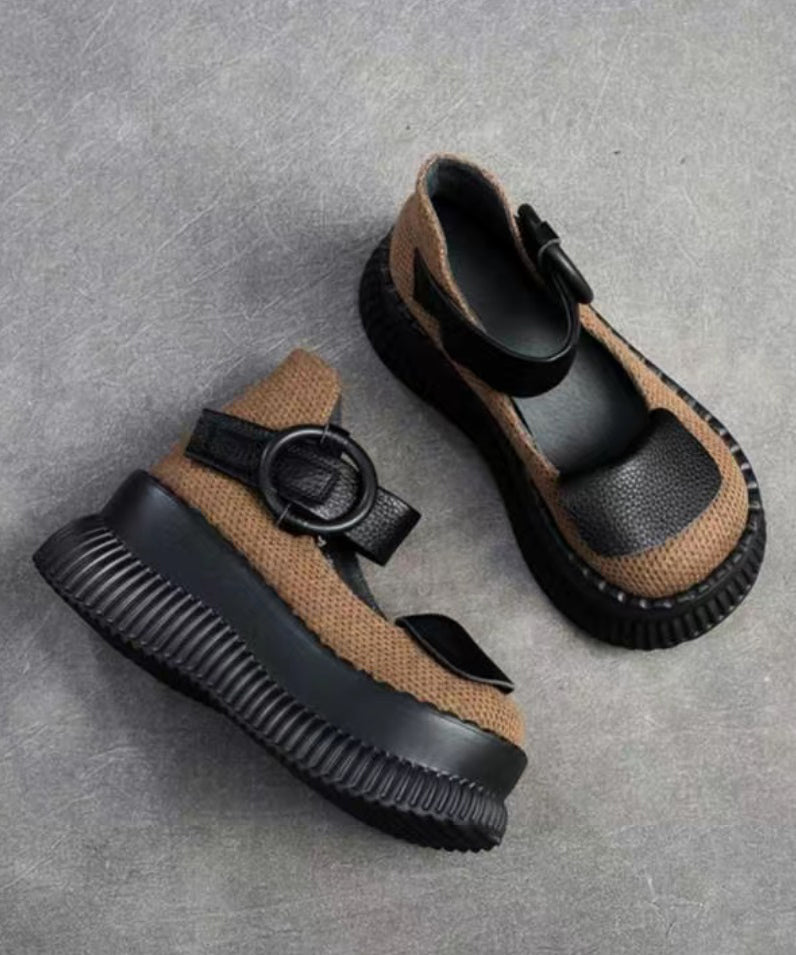 Chaussures Mocassins à Plateforme 4
