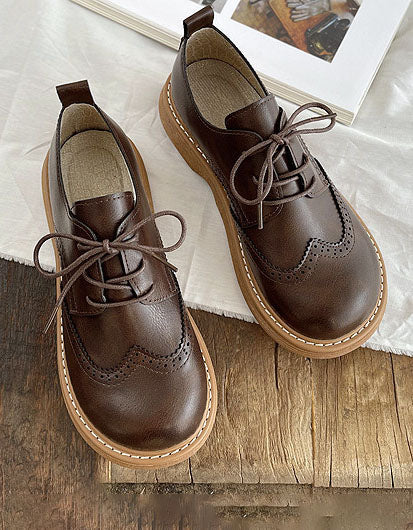 Chaussures Oxford pour Femmes Style Brogue 1