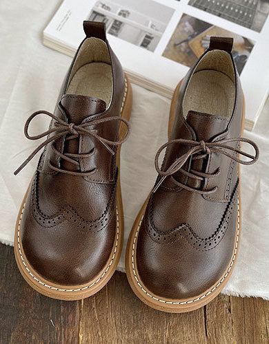 Chaussures Oxford pour Femmes Style Brogue 2