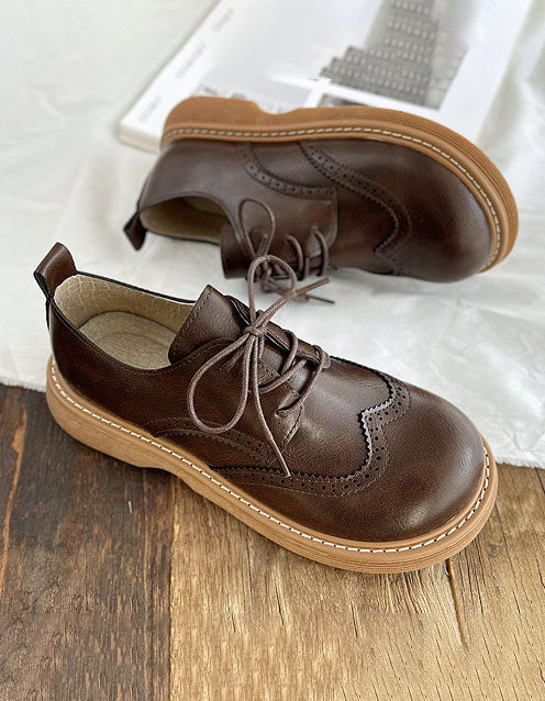 Chaussures Oxford pour Femmes Style Brogue 5