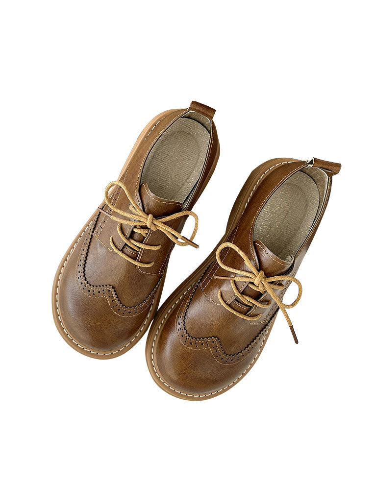Chaussures Oxford pour Femmes Style Brogue 7