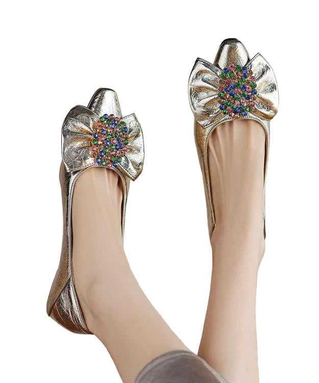 Chaussures Plates Chic avec Nœud 4