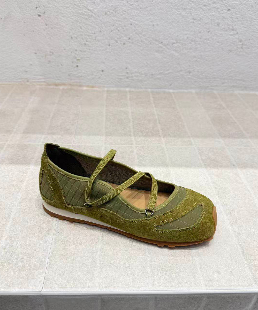 Chaussures Plates Décontractées avec Sangle Croisée 0