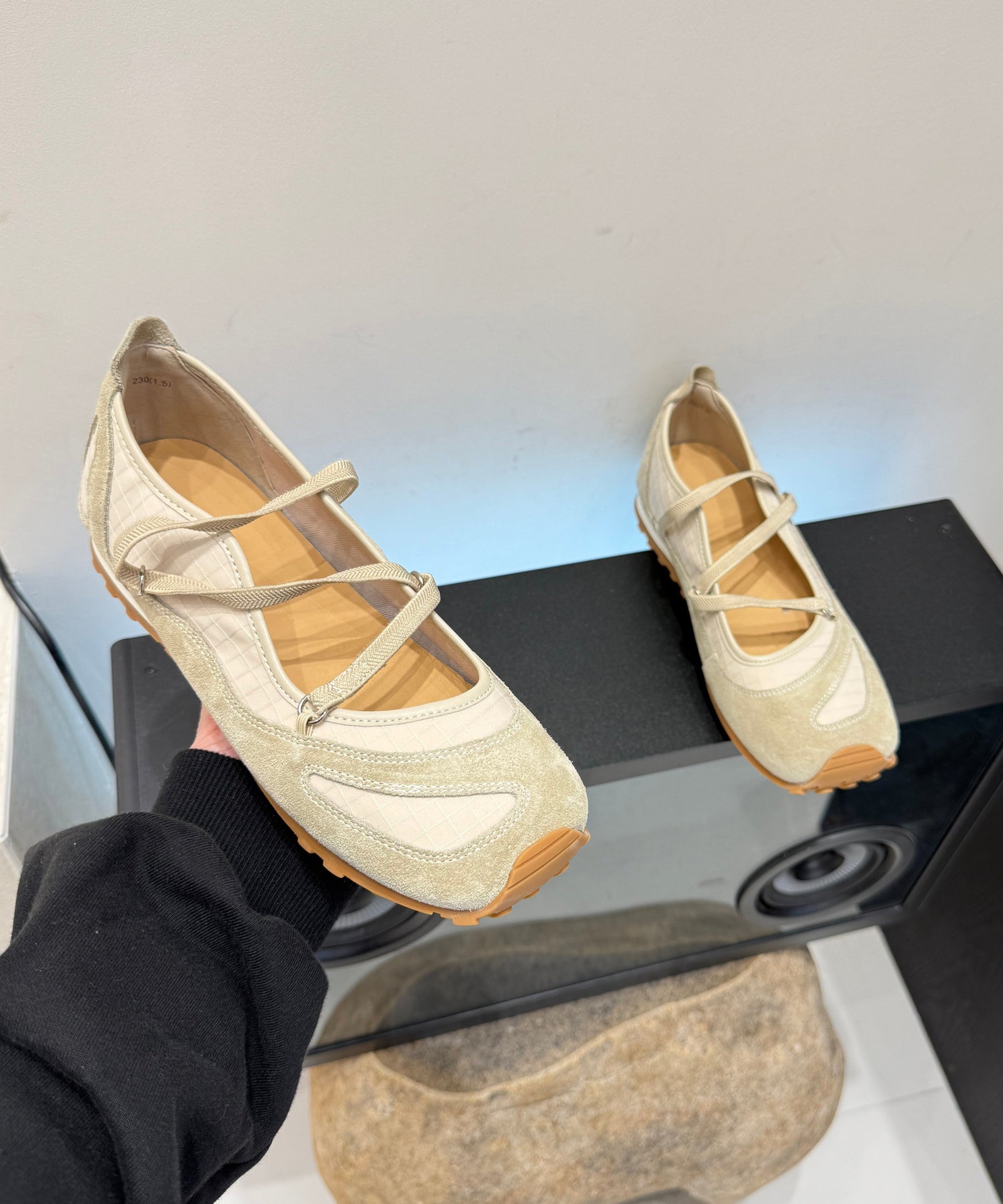 Chaussures Plates Décontractées avec Sangle Croisée 3