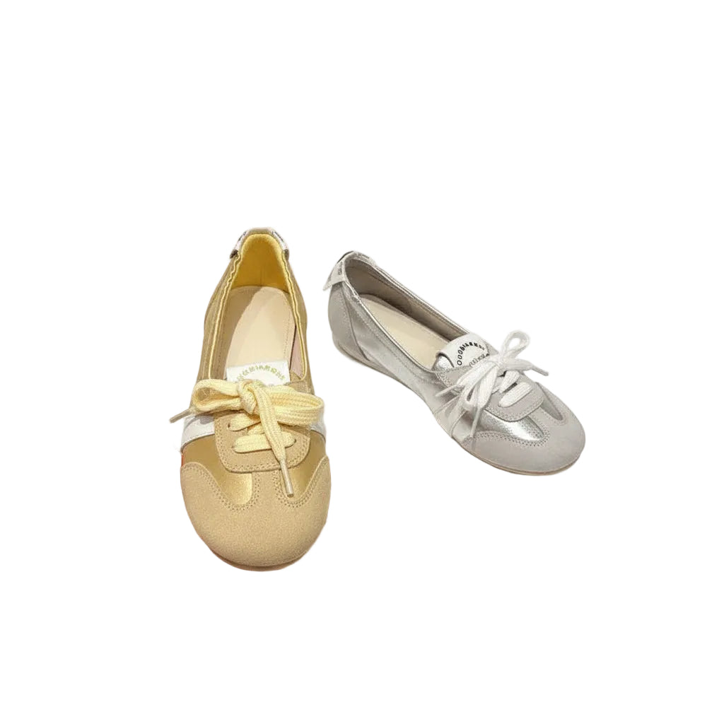 Chaussures Plates Femme Mode à Lacets 0