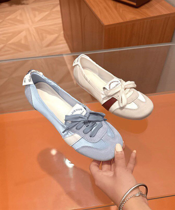 Chaussures Plates Femme Mode à Lacets 2