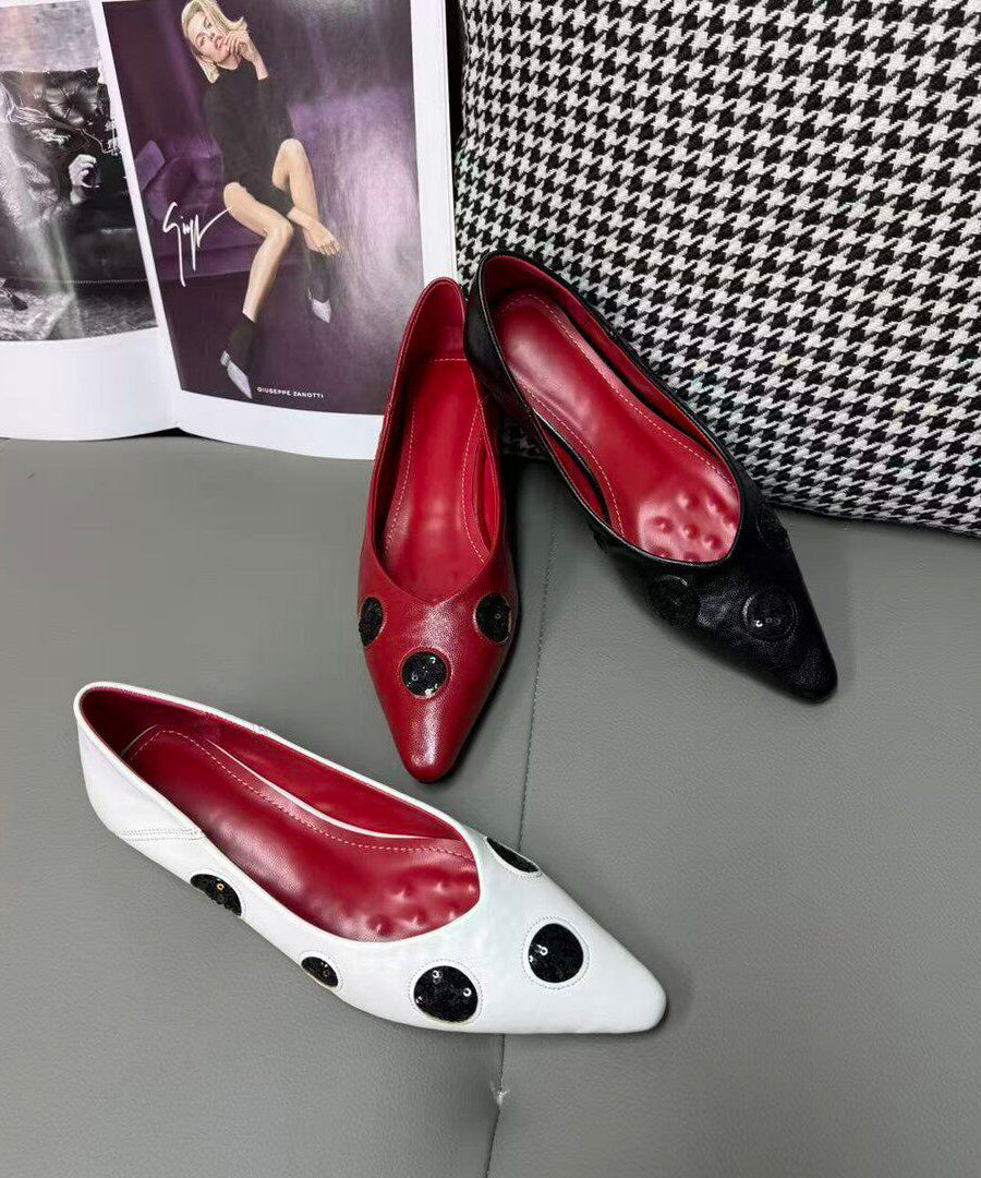 Chaussures Plates Femme à Bout Pointu 3