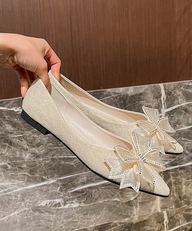 Chaussures Plates Femme en Daim 1