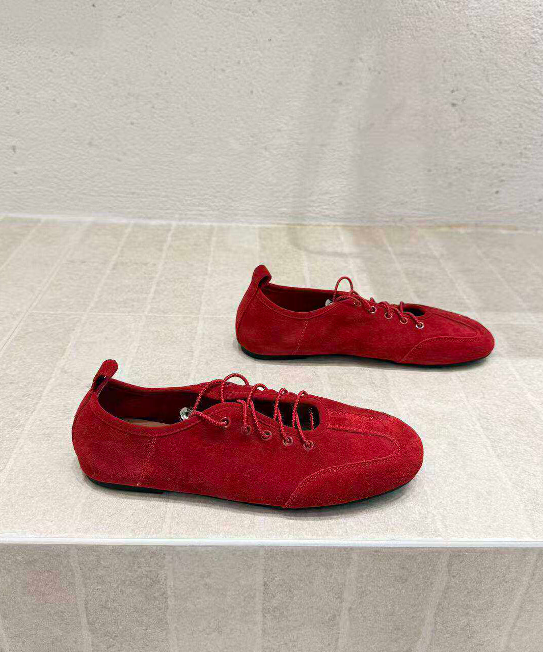 Chaussures Plates Femmes Chic à Sangle Croisée 3