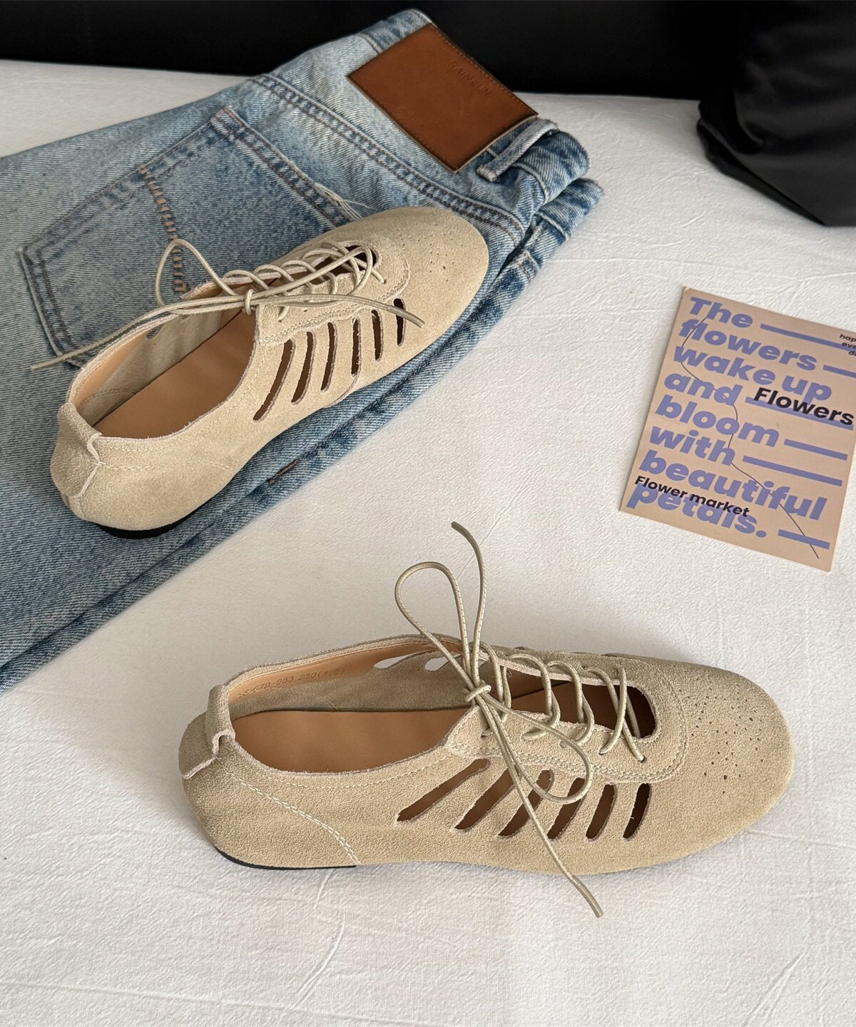 Chaussures Plates à Lacets pour Femme 3