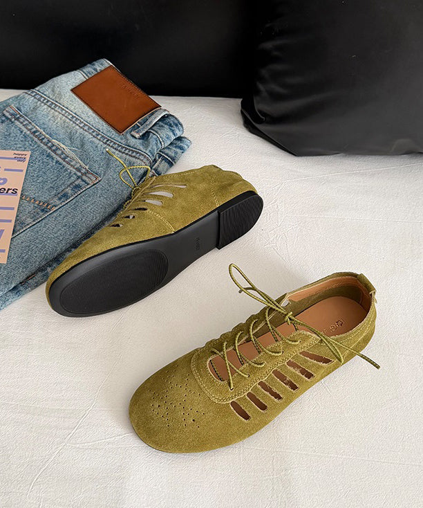 Chaussures Plates à Lacets pour Femme 4