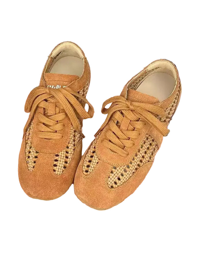 Chaussures Plates à Lacets pour Femmes 0