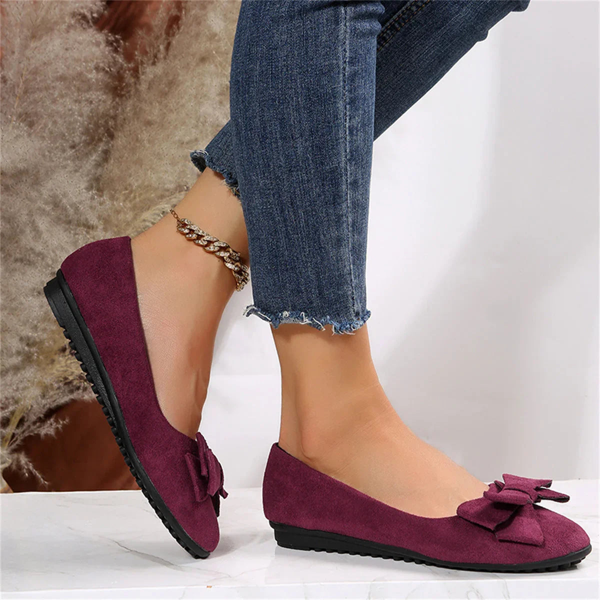 Chaussures à enfiler pour femmes Confortables 5