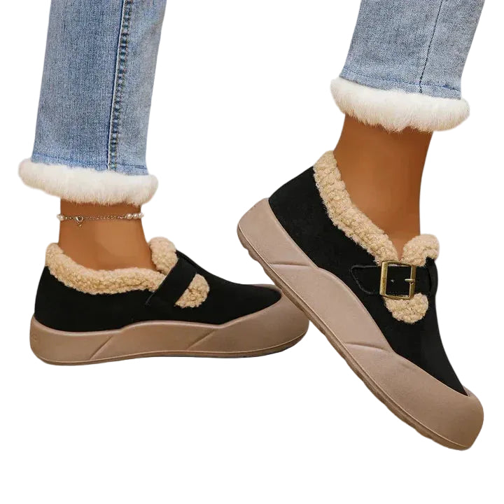 Chaussures à enfiler pour femmes avec boucle décontractées 2