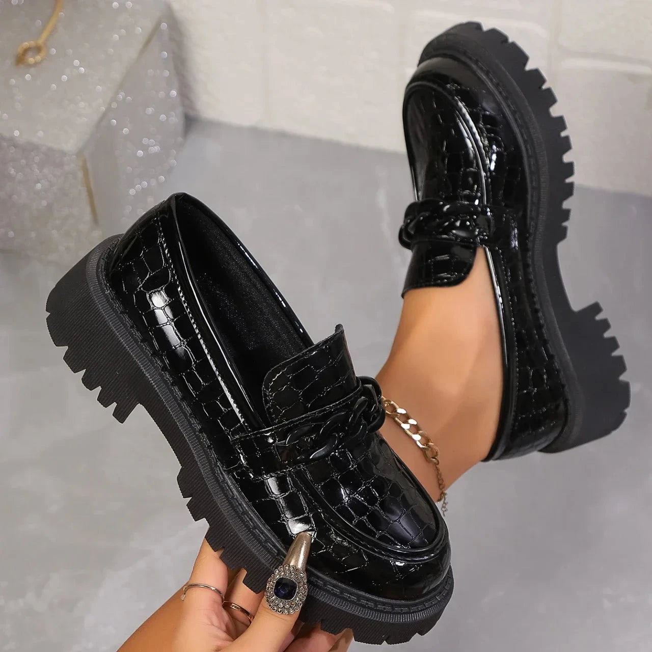 Chaussures à plateforme pour femmes au style audacieux 5
