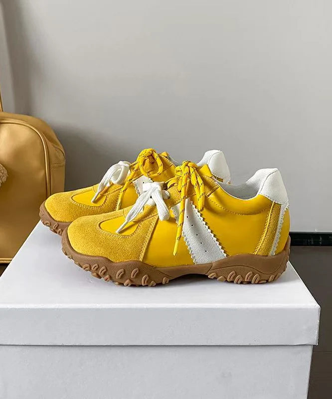 Chaussures à talons compensés décontractées pour femmes à lacets 0