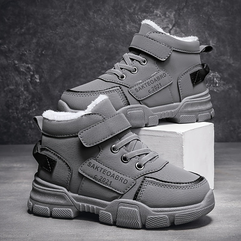 Chaussures d'Hiver Antidérapantes pour Garçons Casual