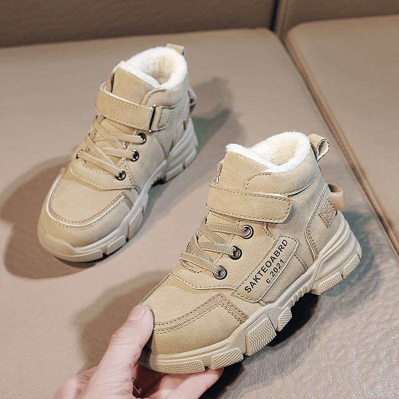 Chaussures d'Hiver Antidérapantes pour Garçons Casual