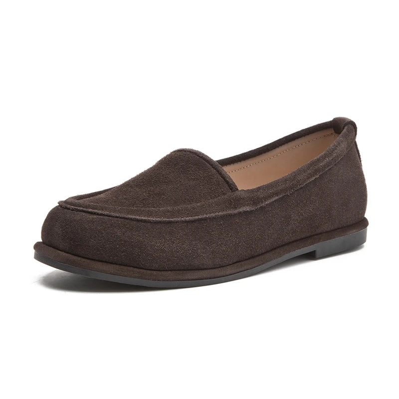 Chaussures d'hiver pour femmes Mocassins à talons bas 6