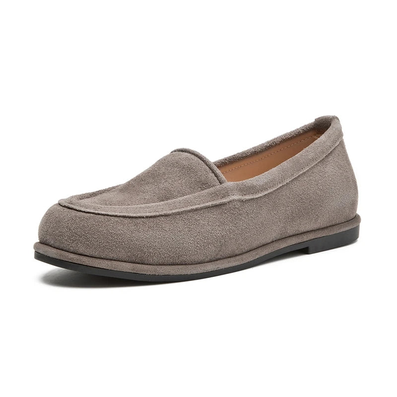 Chaussures d'hiver pour femmes Mocassins à talons bas 8