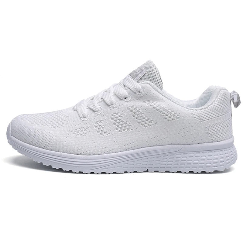 Chaussures de Marche Femme Confortables Tissu Respirant Semelle Caoutchouc 0