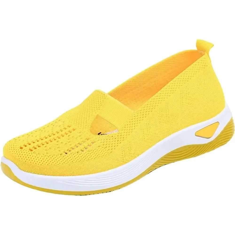 Chaussures de Marche Femme Confortables en Tissu Respirant et Semelle en Mousse à Mémoire 5