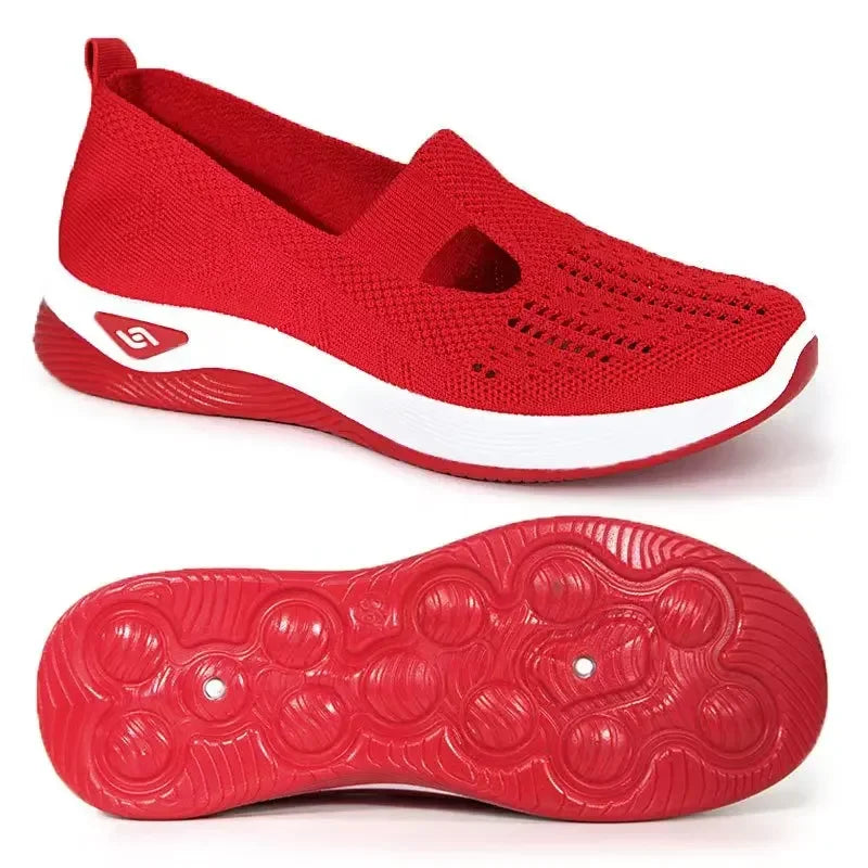 Chaussures de Marche Femme Confortables en Tissu Respirant et Semelle en Mousse à Mémoire 8