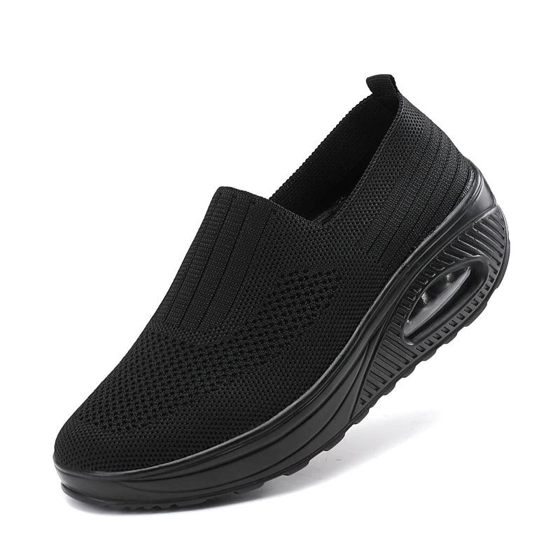 Chaussures de Marche pour Femmes Semelle Air Cushion Non Glissante 7