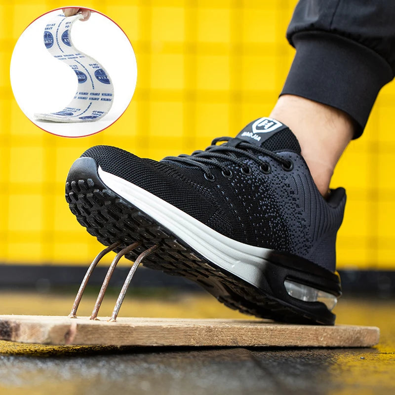 Chaussures de Sécurité Homme Antiperforation Acier Semelle Antidérapante 2