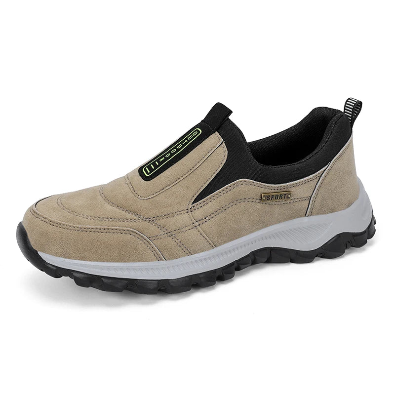 Chaussures de Sport pour Hommes en Cuir Suédé Respirant 6
