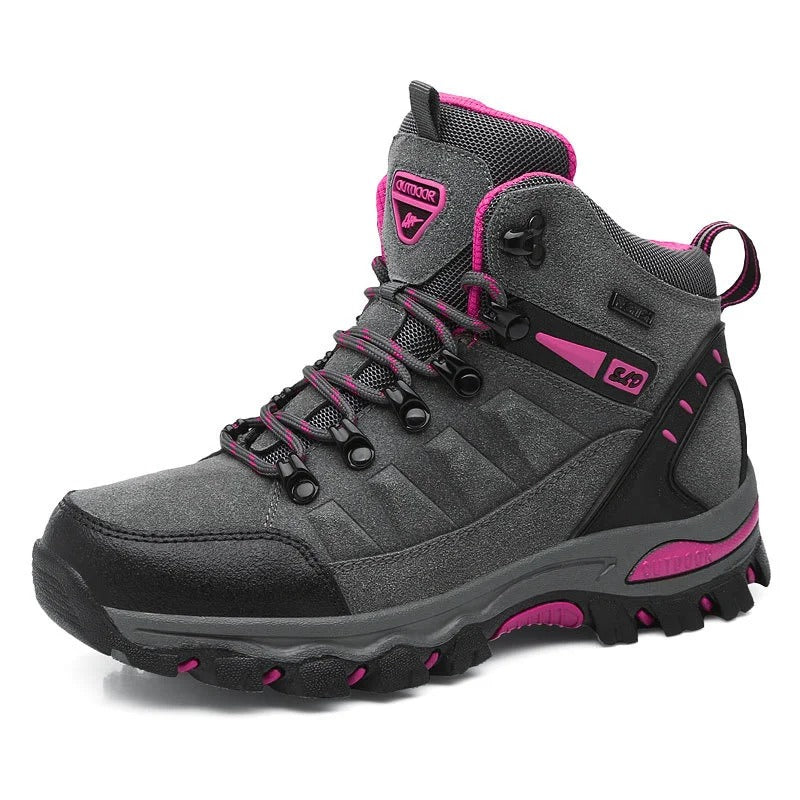Chaussures de randonnée hivernales imperméables et sûres pour femmes 1