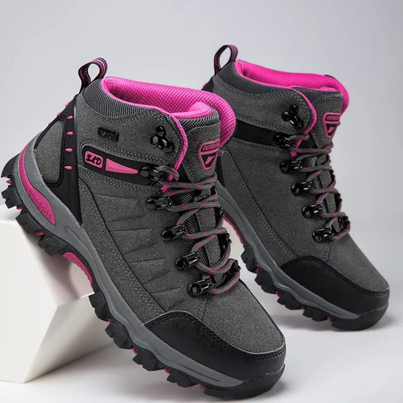 Chaussures de randonnée hivernales imperméables et sûres pour femmes 5