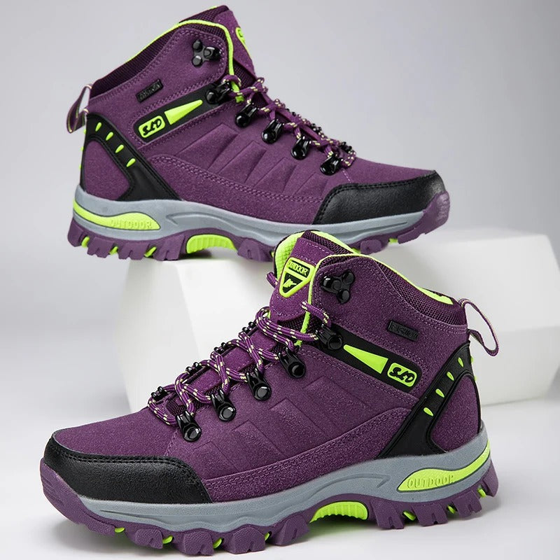Chaussures de randonnée hivernales imperméables et sûres pour femmes 6