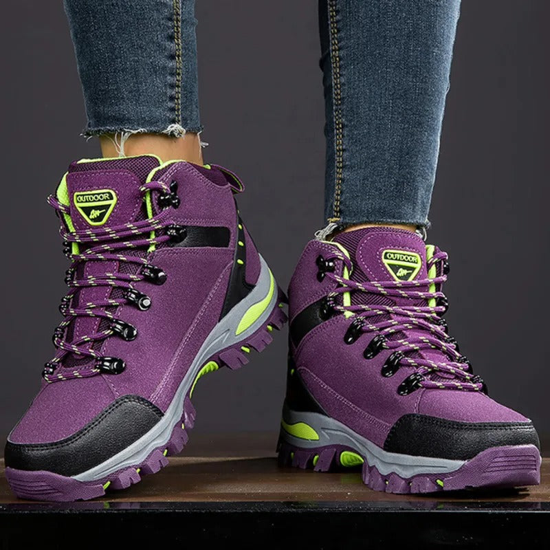Chaussures de randonnée hivernales imperméables et sûres pour femmes 7