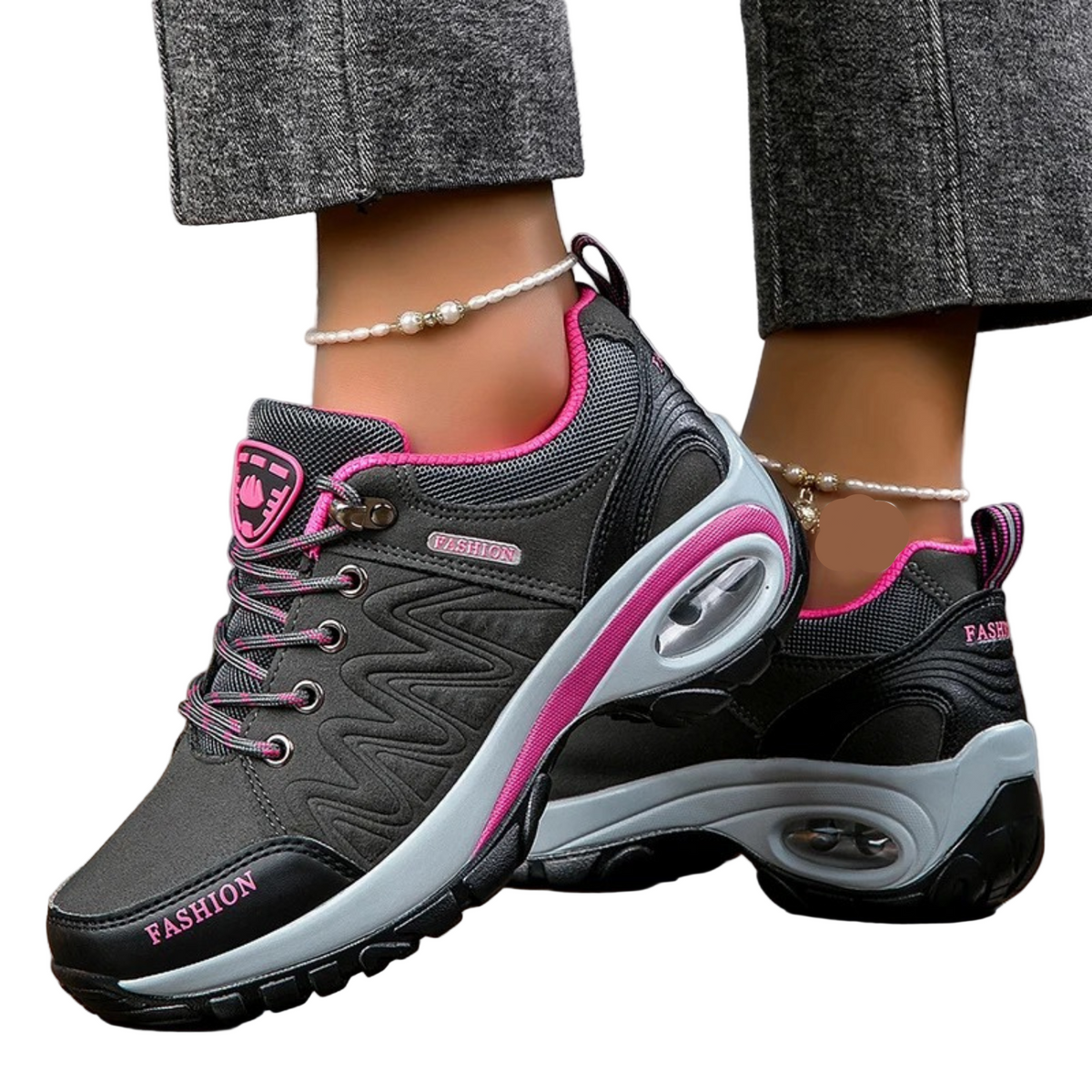 Chaussures de randonnée imperméables pour femmes aux couleurs vives 0