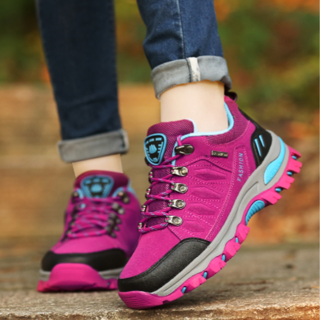 Chaussures de randonnée pour femmes en cuir 4